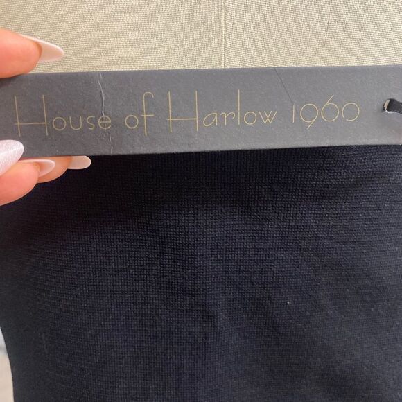 House of Harlow 1960 Drina Embellished Tank Top in Viscose-blend Knit - Picture 7 of 12